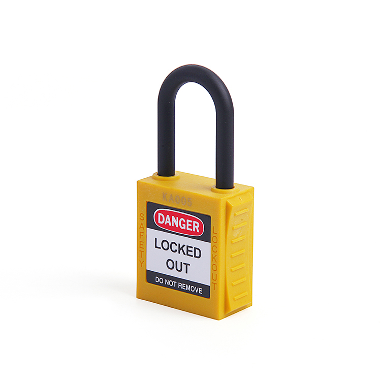주문 색깔 유효한 높은 보안 경량 나일론 걸쇠 아BS 안전 자물쇠